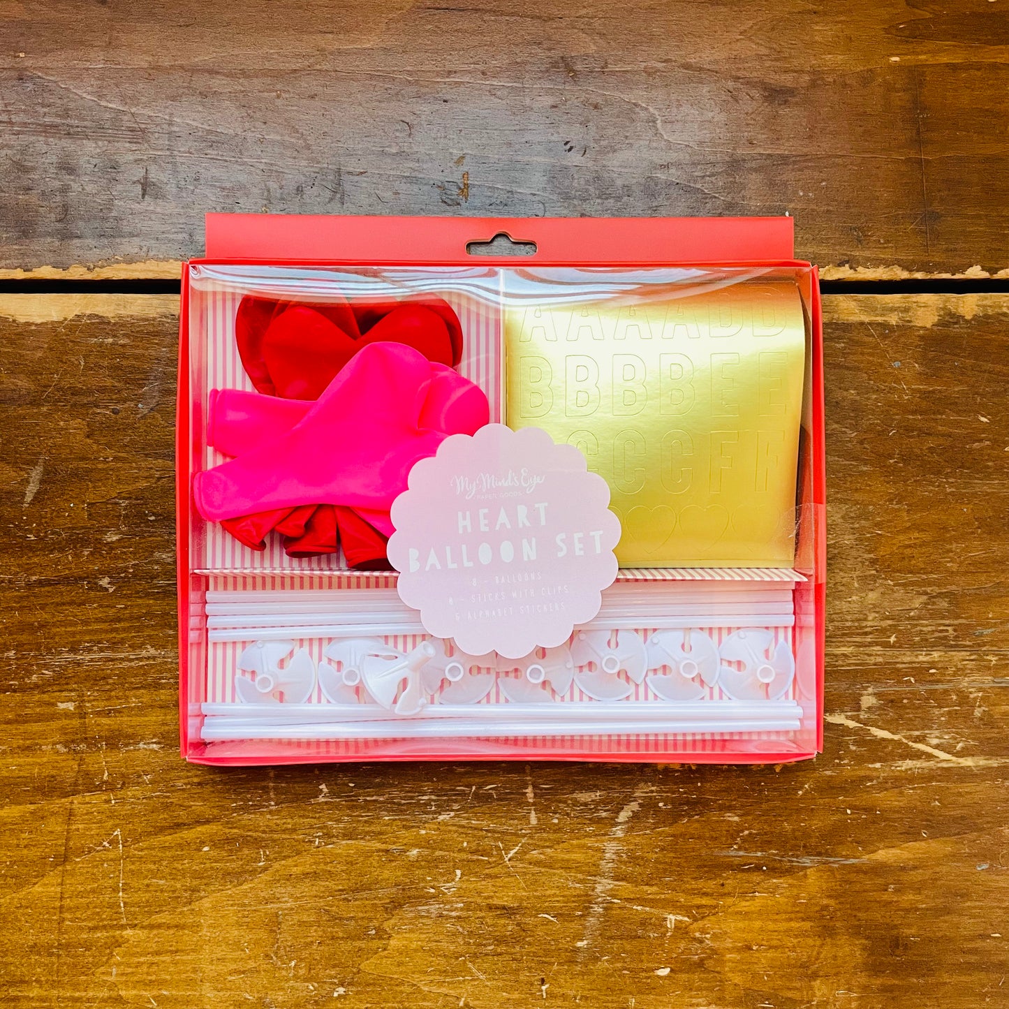 Valentine Heart Balloon Set