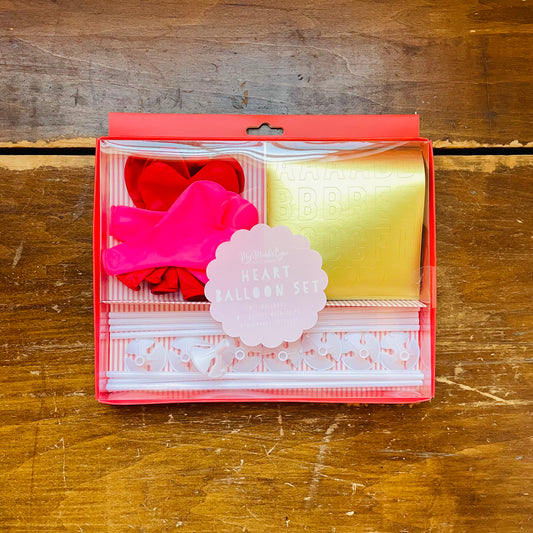Valentine Heart Balloon Set