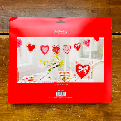 Layered Vintage Heart Banner