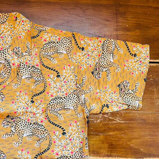 Bagheera Tobacco Satin Wildest Dreams Long PJ Set