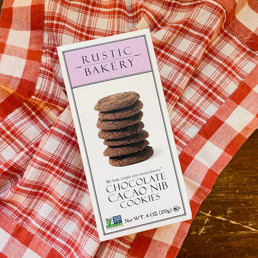 Chocolate Cacao Nib Cookies