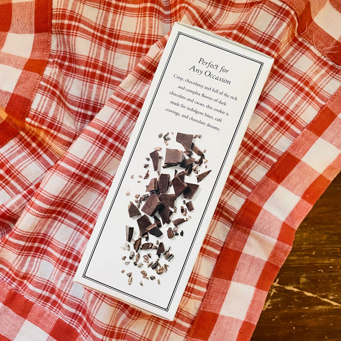 Chocolate Cacao Nib Cookies