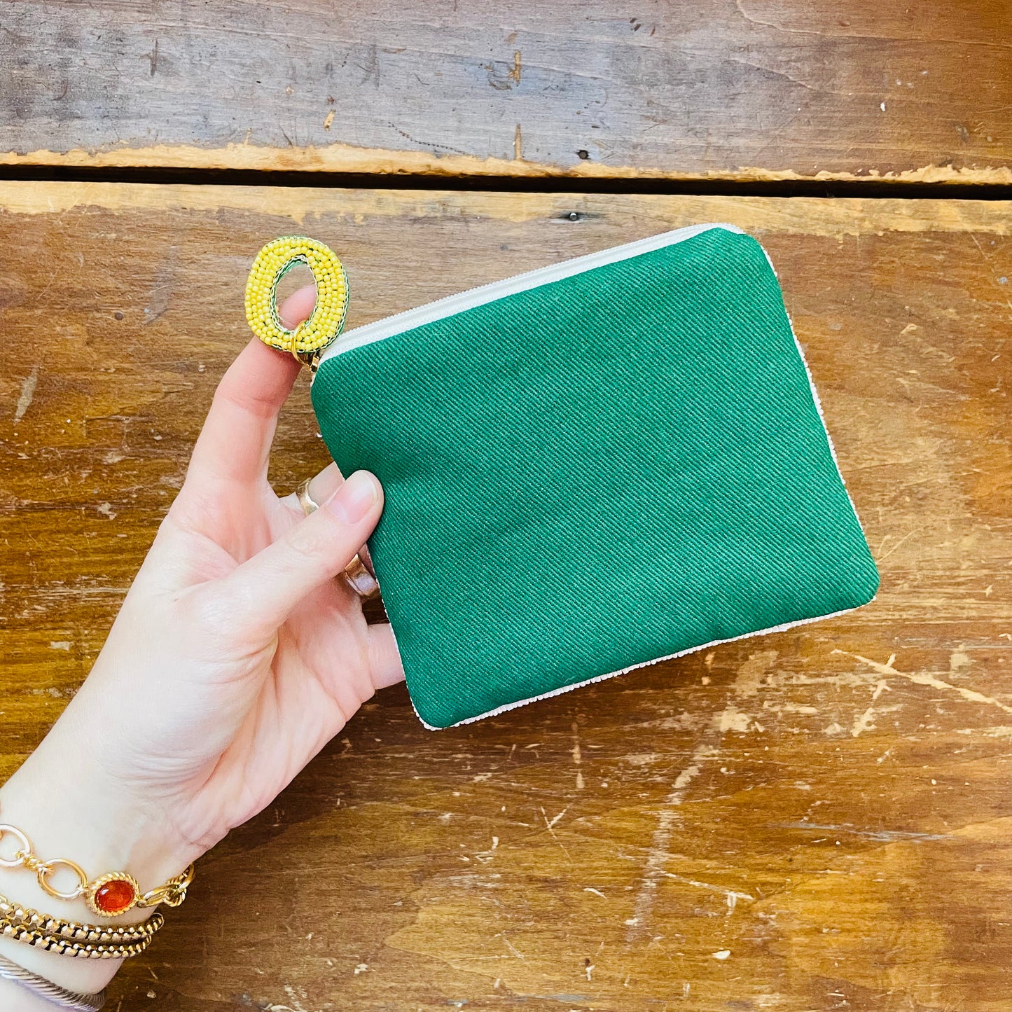 Mallard Duck Beaded Bag