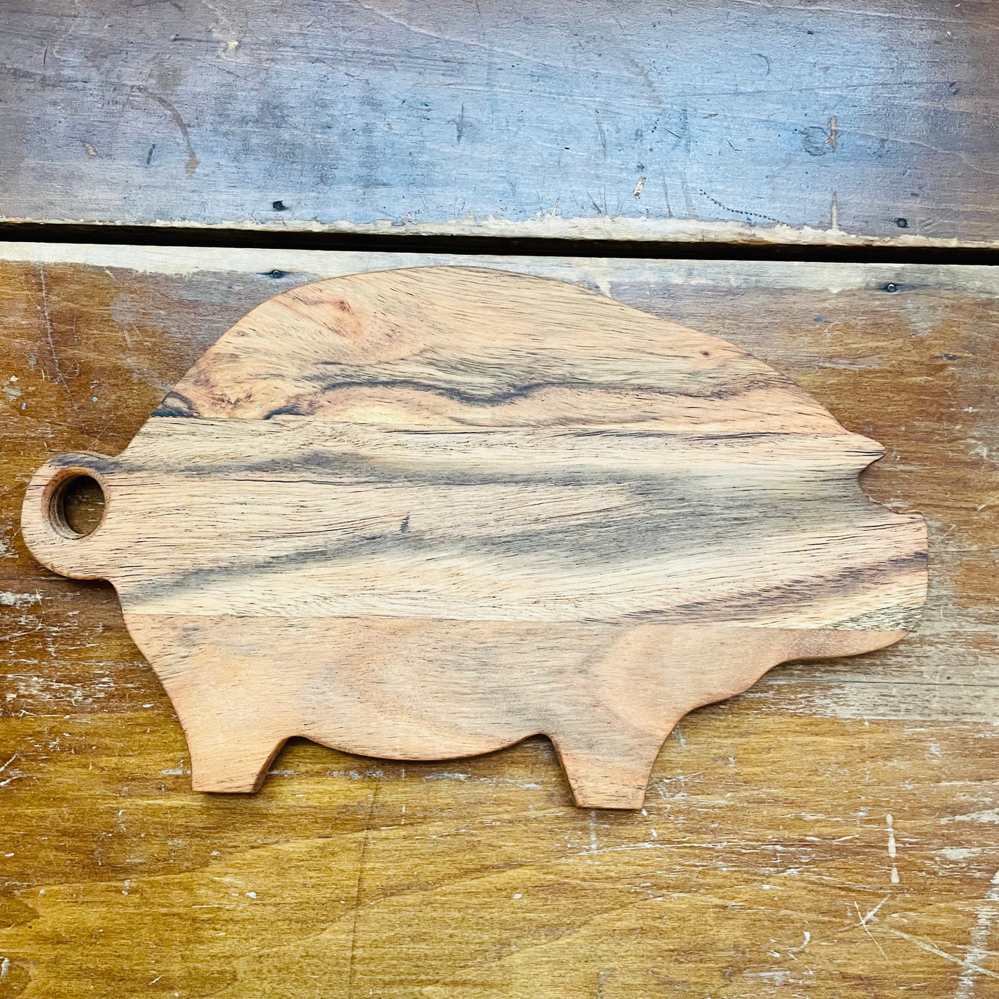 Mango Wood Pig Shaped Board