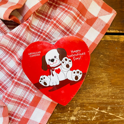 Puppy Love Assorted Chocolates Heart Box