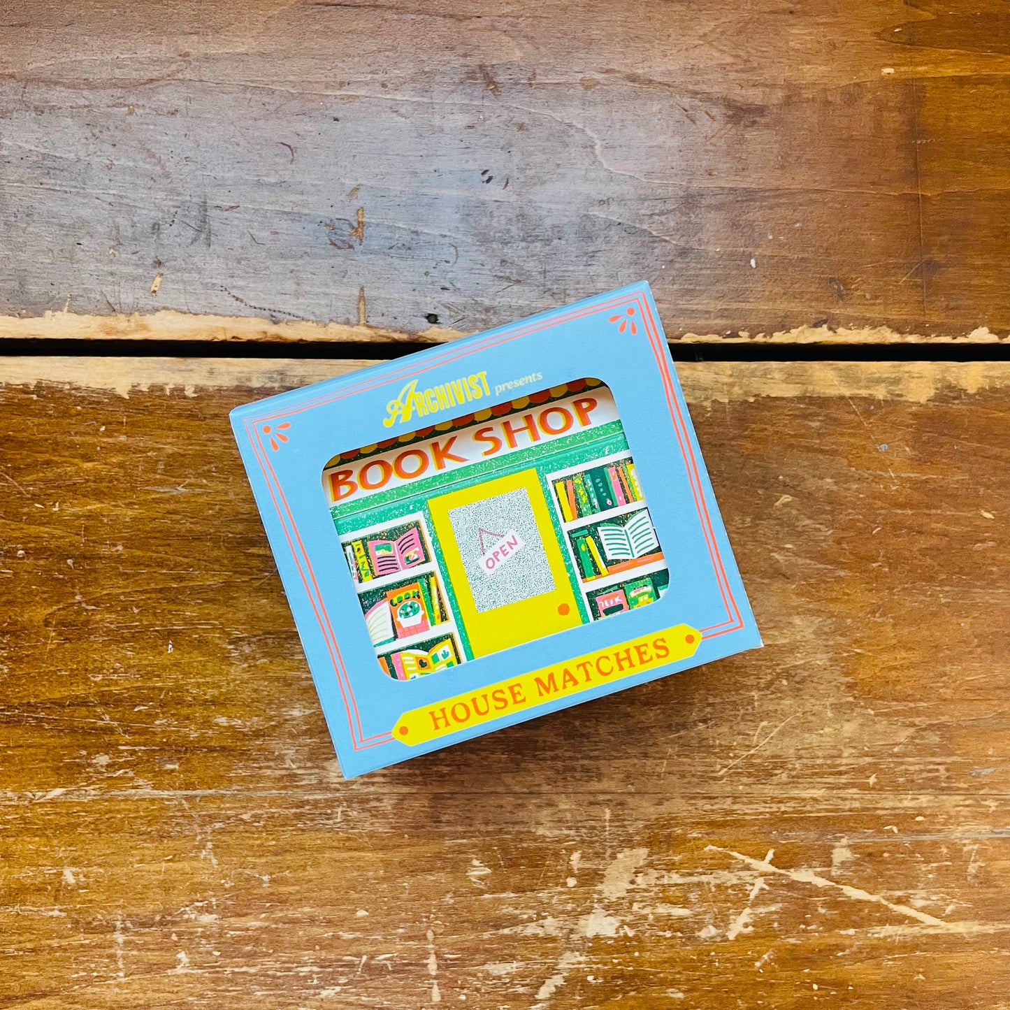 Bookshop Shaped Matchbox