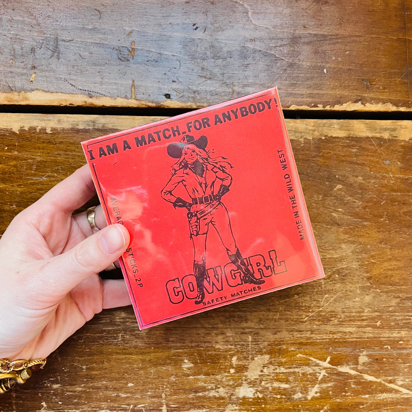 Match for Anybody Safety Matches