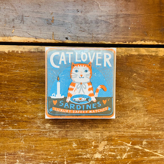 Cat Lover Sardines Safety Matches