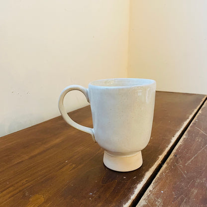 Stoneware Footed Mug