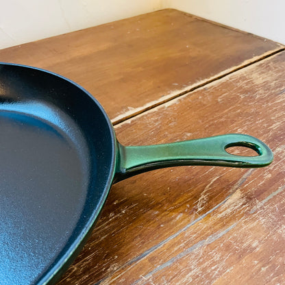 STAUB Cast Iron 12-inch Fry Pan- Basil