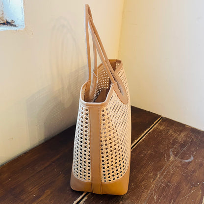 Tan Lyra Tote
