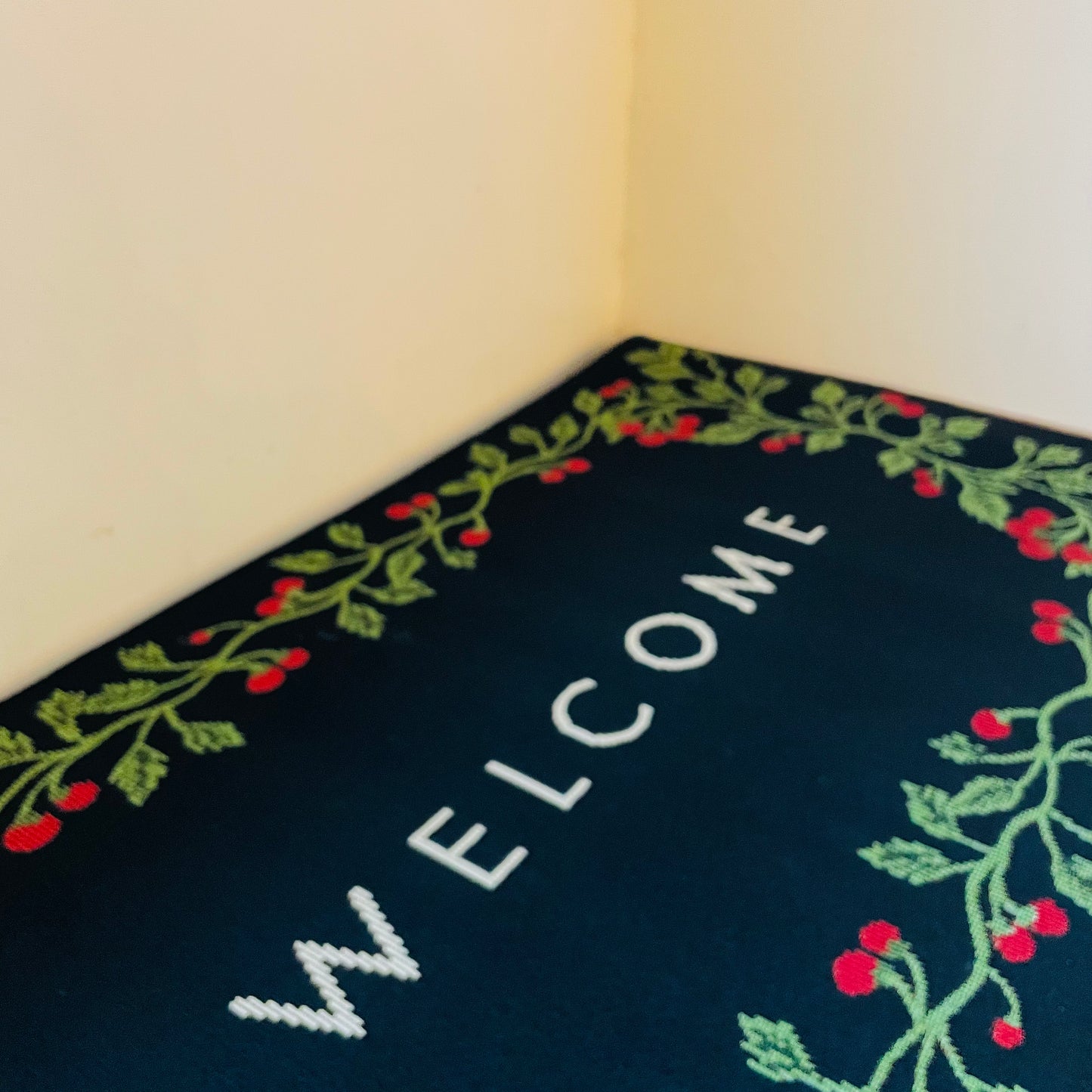 Tomato Vine Welcome Mat