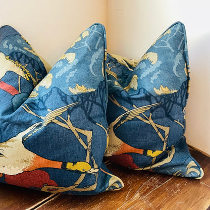 Flying Ducks Pillow