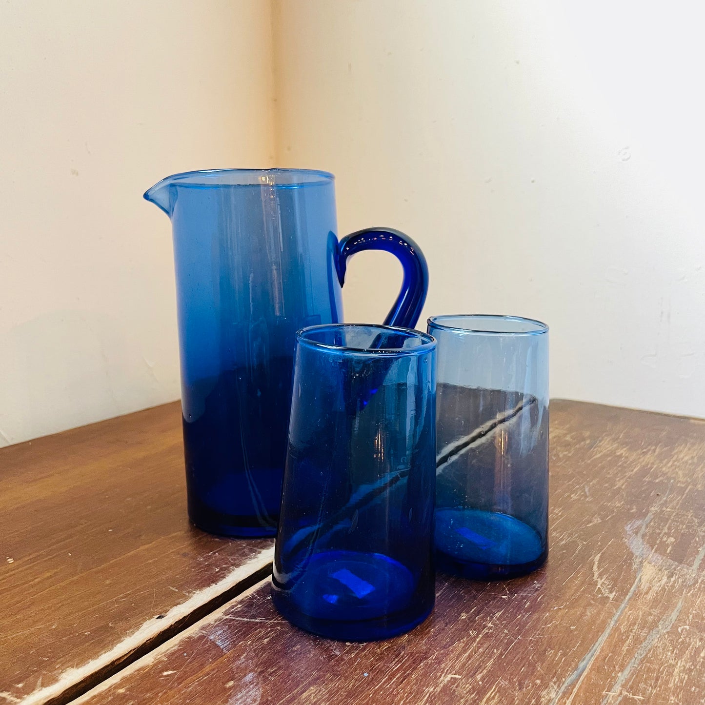 Moroccan Cone Pitcher & Glasses