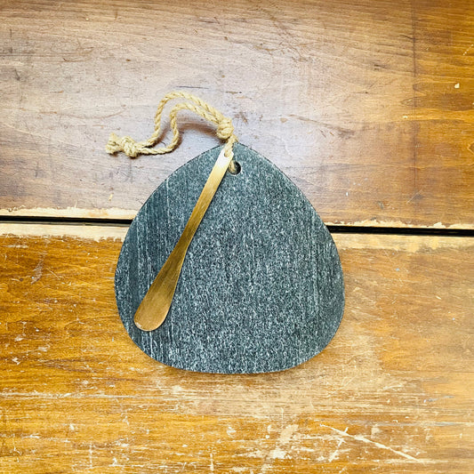 Marble Teardrop Board With Spreader