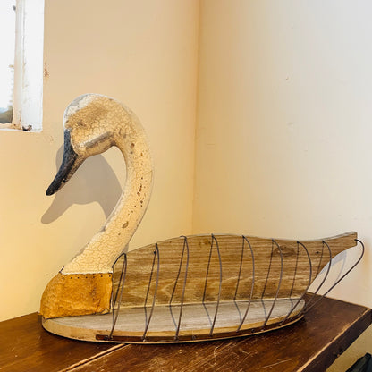 Primitive Swan Decoy