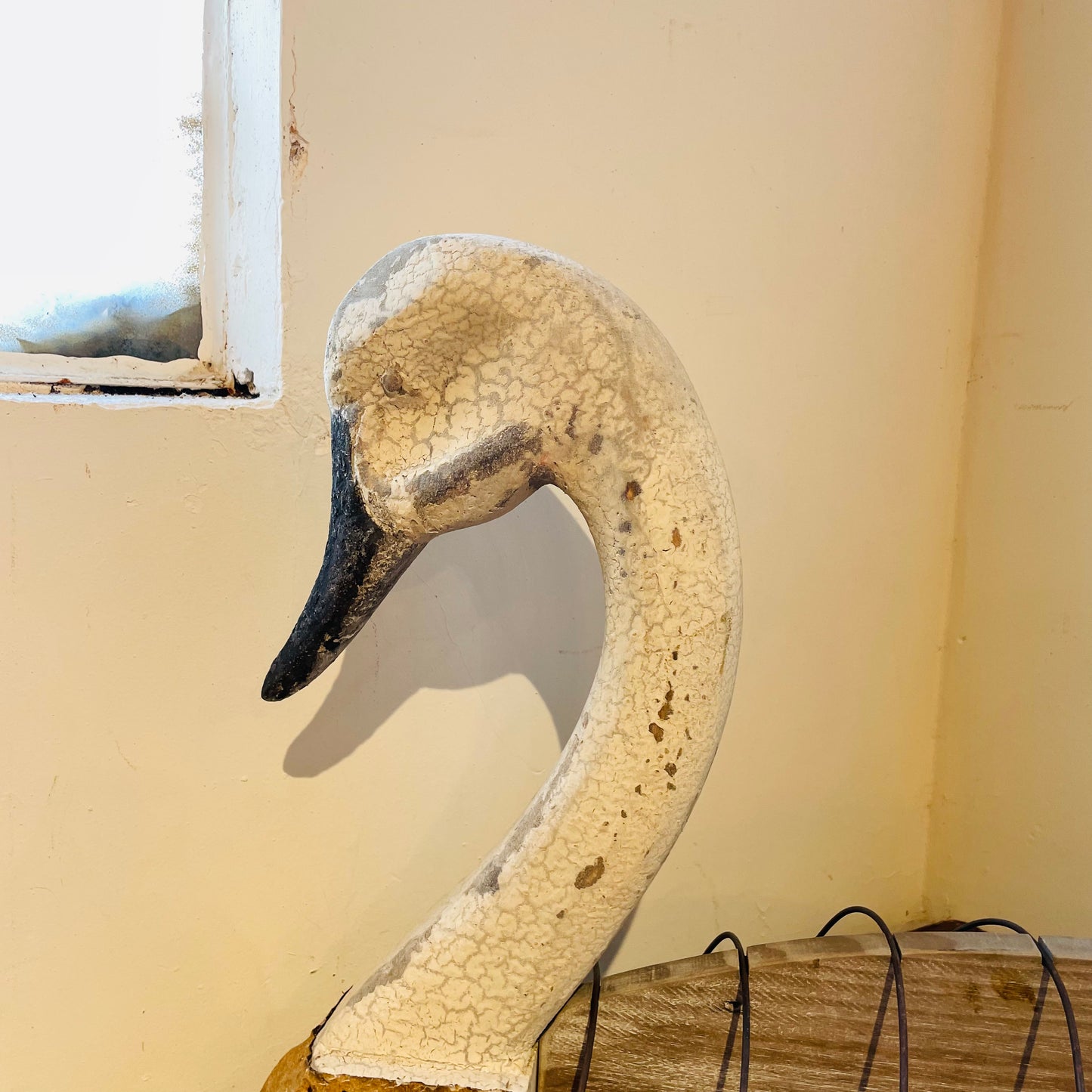 Primitive Swan Decoy