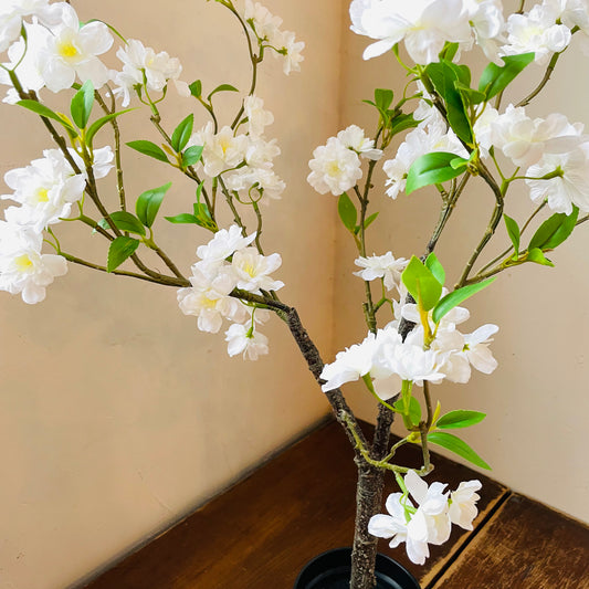 White Blossom Petite Tree