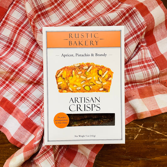 Apricot, Pistachio & Brandy Artisan Crisps