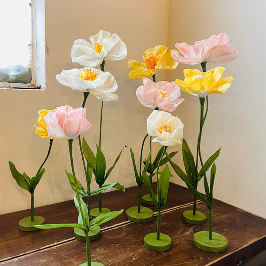 Hand-crafted Standing Paper Flower