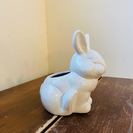 Sitting Bunny Planter