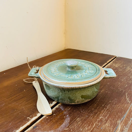 Sheraton Sage Stoneware Brie Baker