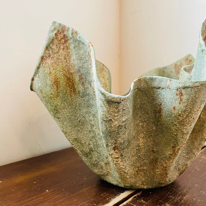 Green Mouchoir Planter