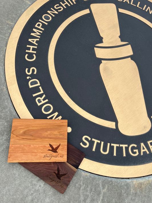 Stuttgart Engraved Wooden Cutting Board