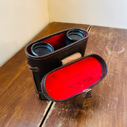CBC 10x50  Binoculars in Leather Case- Vintage