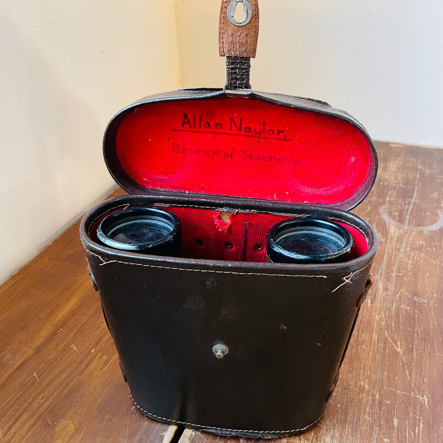 CBC 10x50  Binoculars in Leather Case- Vintage