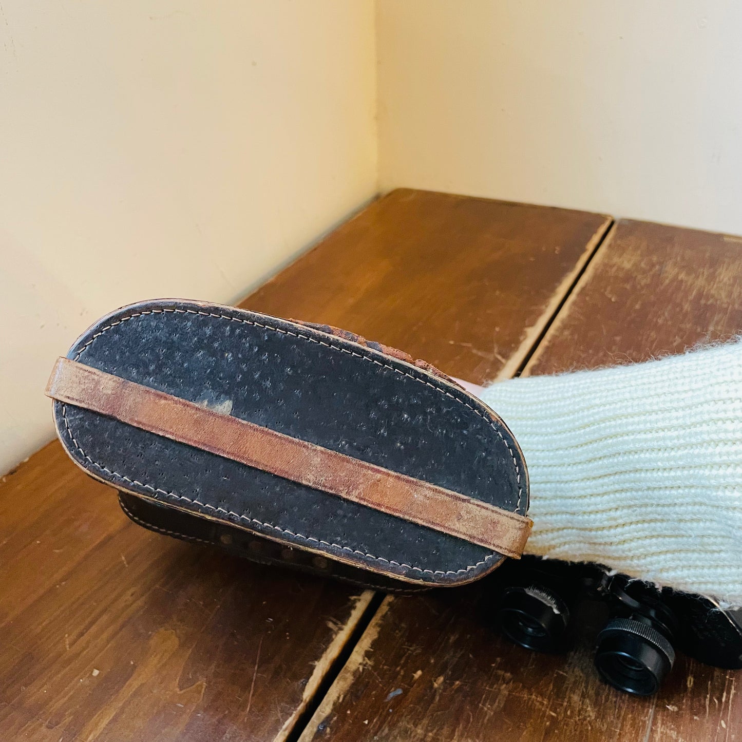 CBC 10x50  Binoculars in Leather Case- Vintage