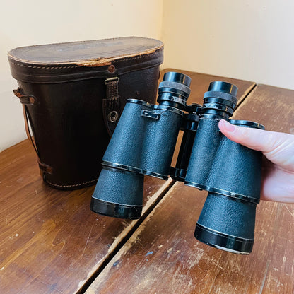 CBC 10x50  Binoculars in Leather Case- Vintage
