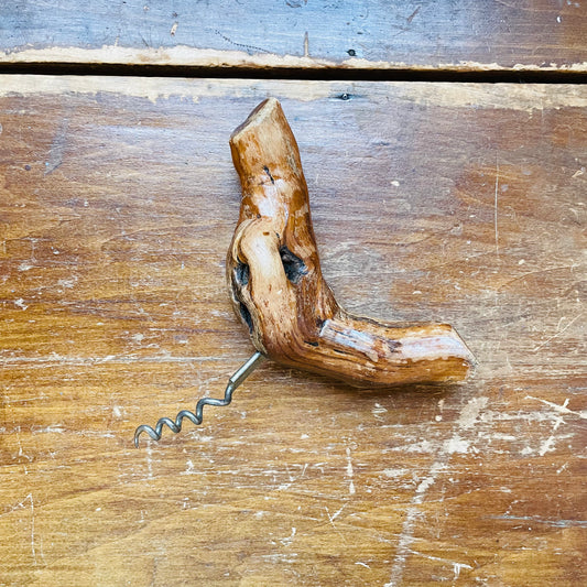 Driftwood MCM Corkscrew- Vintage