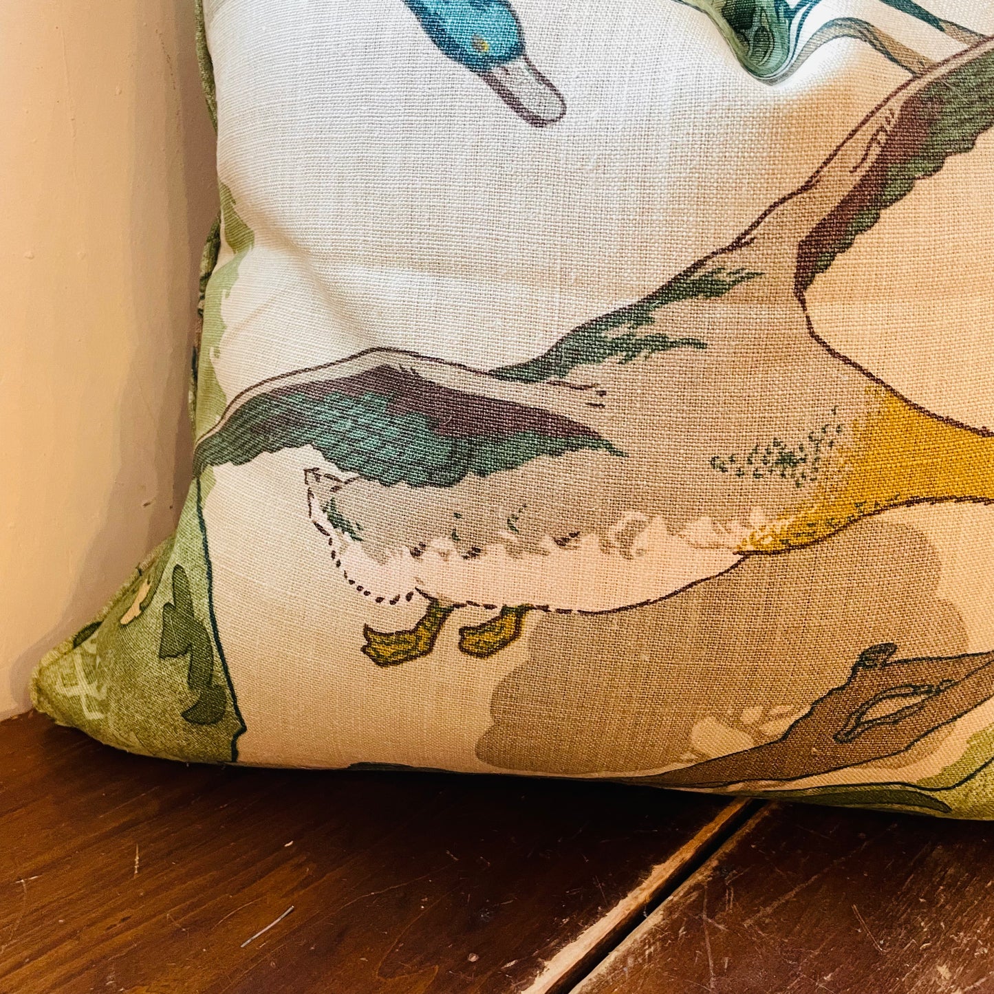 Flying Ducks Pillow