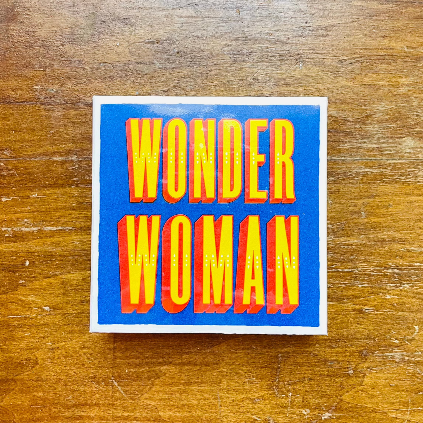 Wonder Woman Square Safety Matches