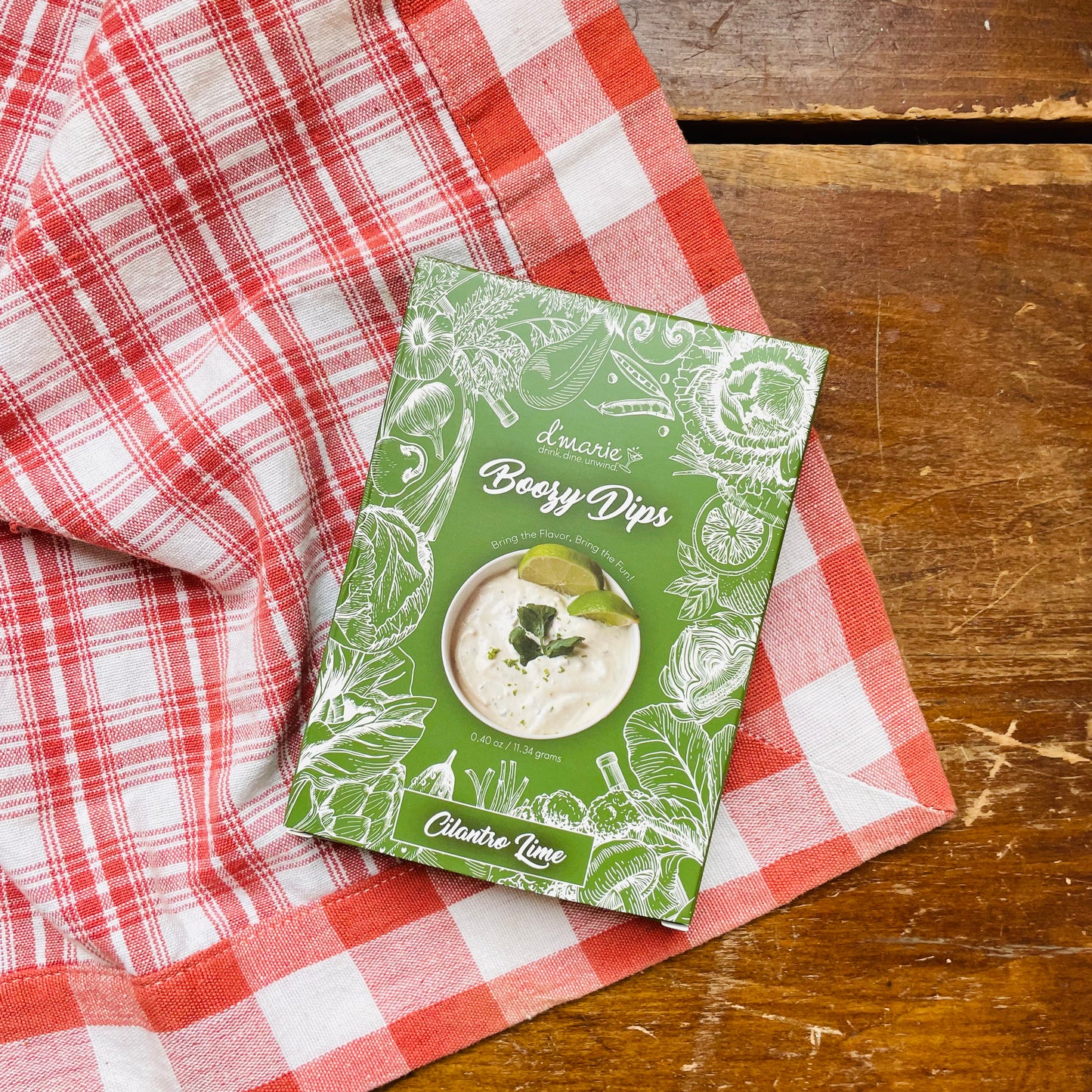 Cilantro Lime Boozy Dip