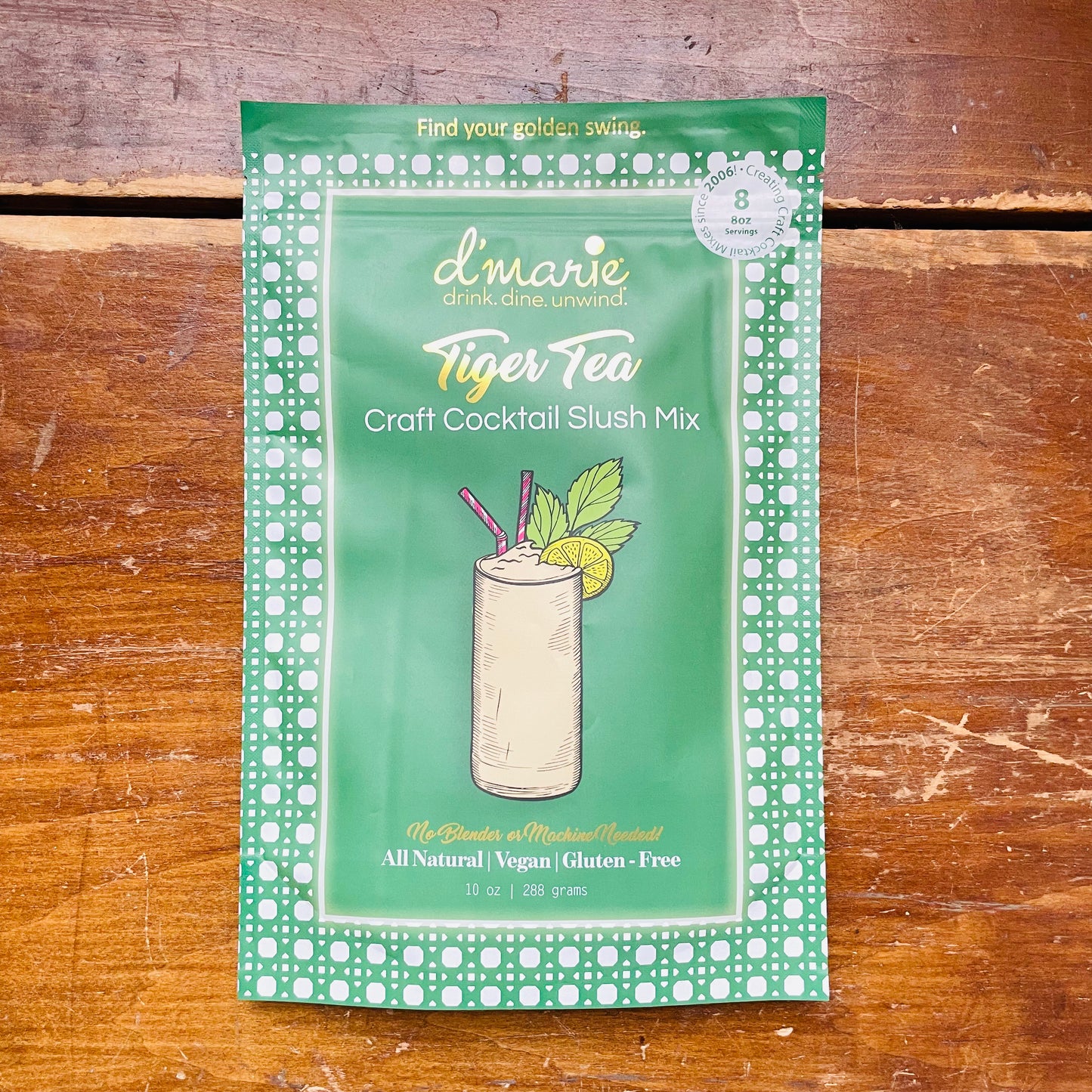 Tiger Tea Cocktail Slushie