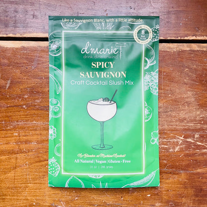 Spicy Sauvignon Cocktail Slushie