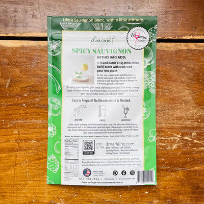 Spicy Sauvignon Cocktail Slushie