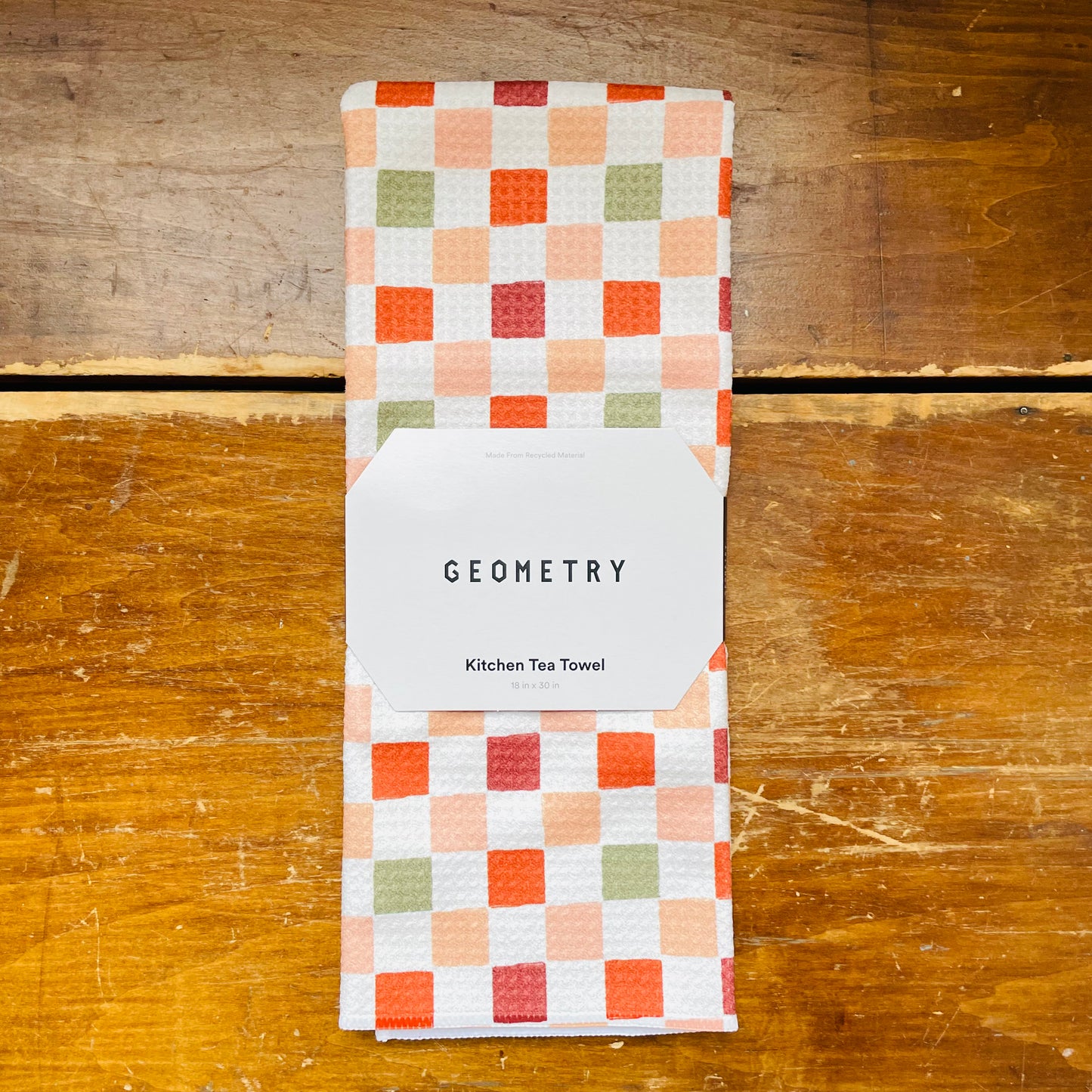 Cozy Check Tea Towel