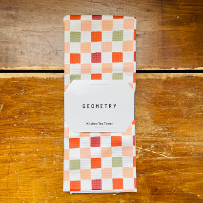 Cozy Check Tea Towel