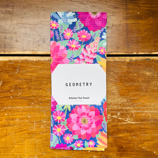 Spring Blooms Tea Towel