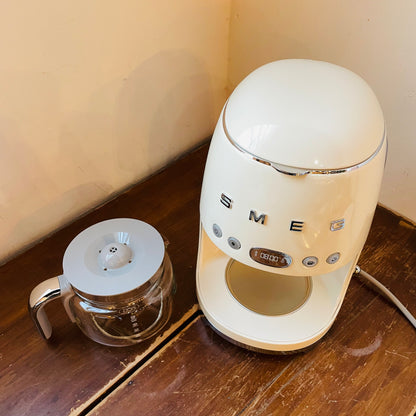 SMEG Cream Drip Filter Coffe Machine