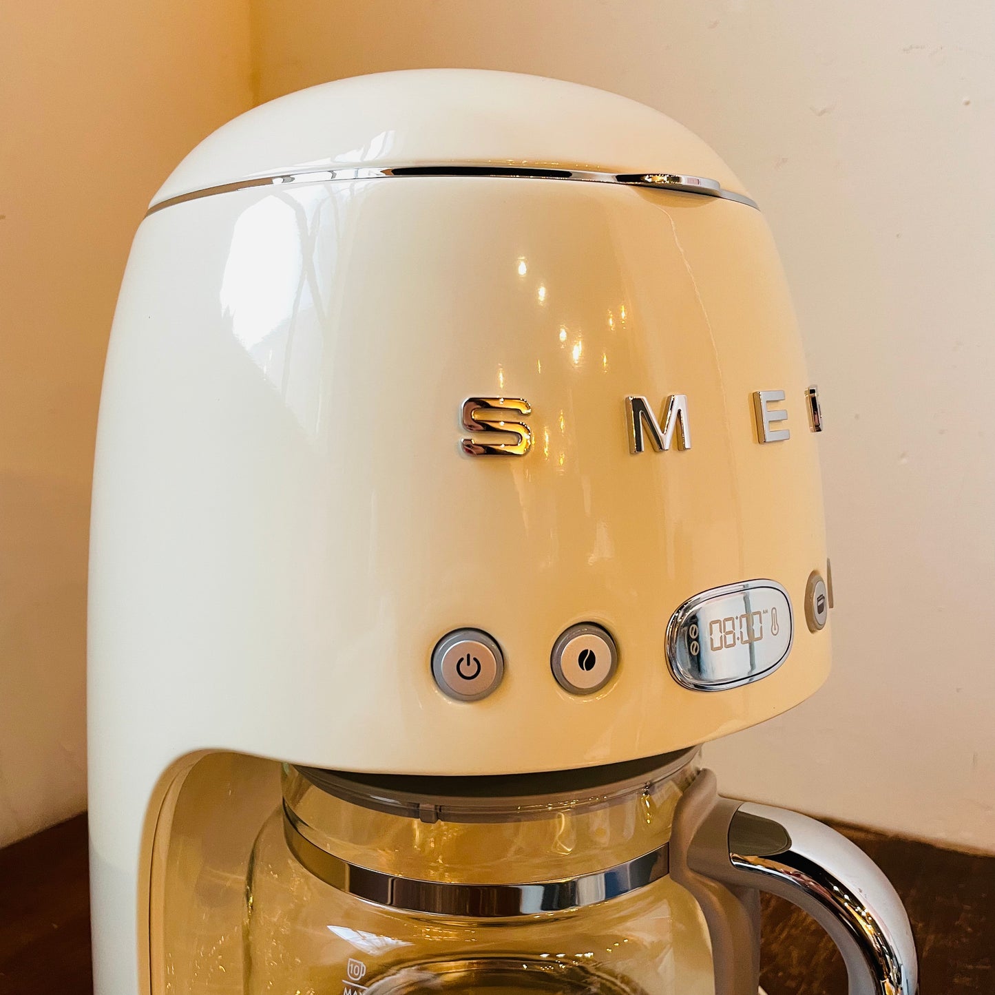 SMEG Cream Drip Filter Coffe Machine