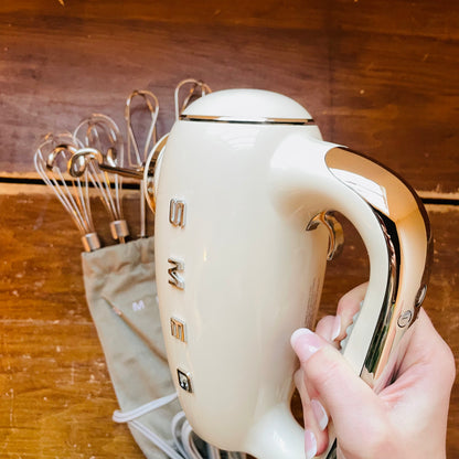 SMEG Cream Electric Hand Mixer