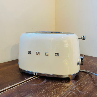 SMEG Cream 2 Slice Toaster