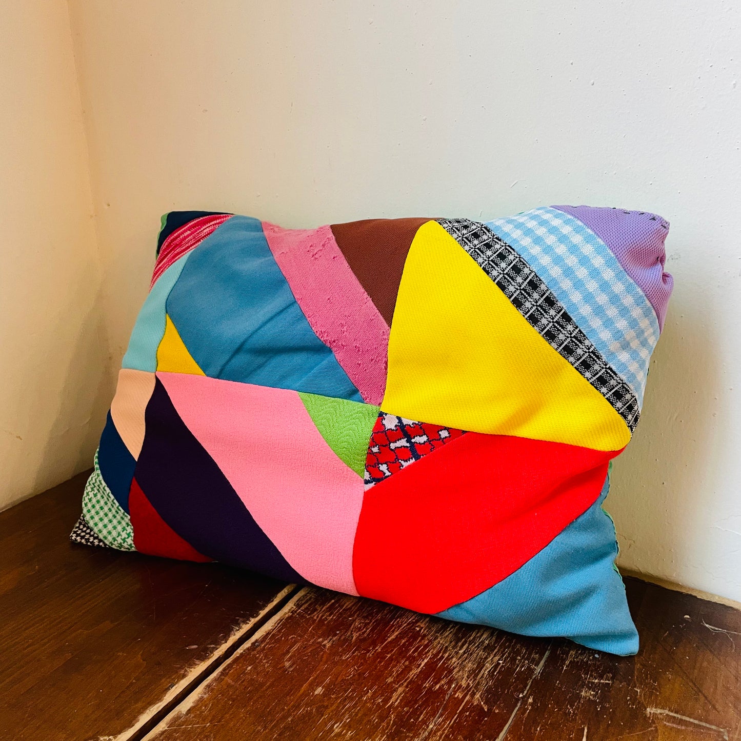 Quilt Patch Pillow- Vintage