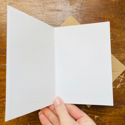 Mallard Drake Gold Leaf Greeting Card