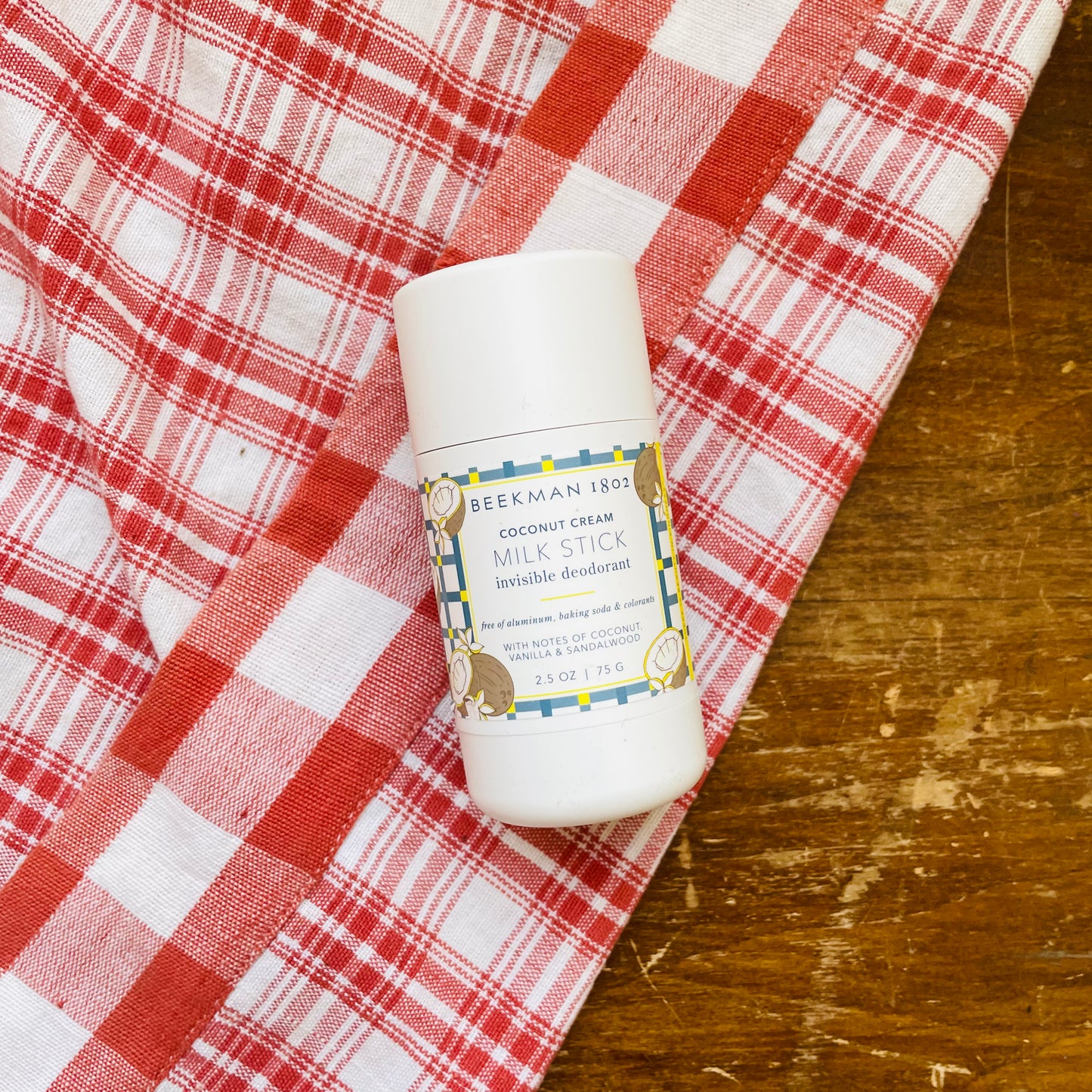 Coconut Cream Milk Stick Deodorant