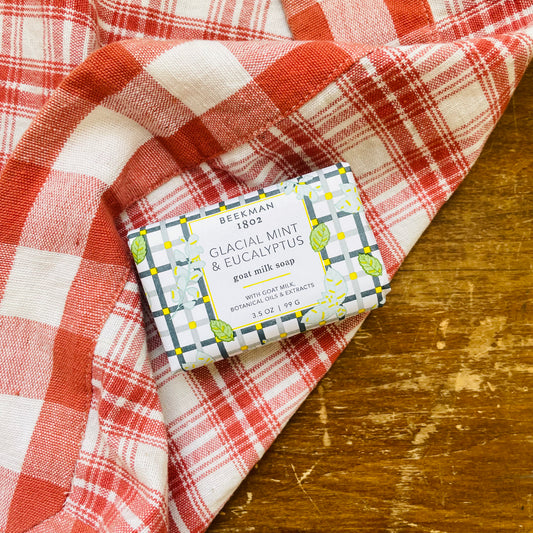 3.5 oz Glacial Mint & Eucalyptus Goat Milk Body Soap